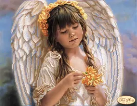 Маленький ангел, набор для вышивания