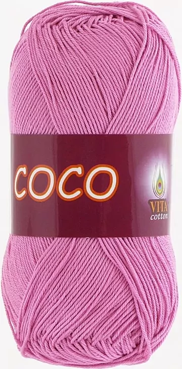 Пряжа vita cotton coco, 100% хлопок, 50гр/240м фото 3