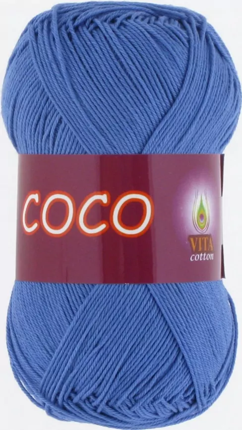 Пряжа vita cotton coco, 100% хлопок, 50гр/240м фото 11