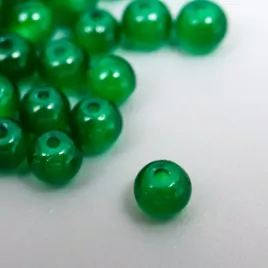 Набор стеклянных бусин "Candy" 4 мм, 100 шт, зелёный
