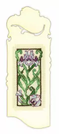 Закладка 'цветущий ирис', набор для вышивания