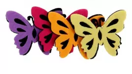 Декор для творчества "Бабочки", набор 4 шт.
