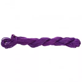 Нить для плетения, d=2мм, 12±1м, цвет №124 фиолетовый