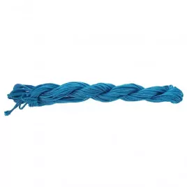 Нить для плетения, d=2мм, 12±1м, цвет №114 тёмно-голубой