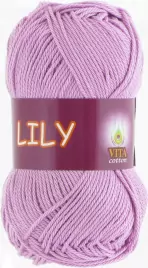 Пряжа vita cotton lily, 100% хлопок, 50гр/125м