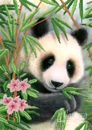 Панда, набор для вышивания