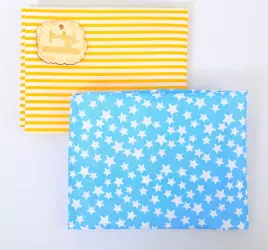 Набор ткани для пэчворка «Солнечный день», 2 лоскута 50 × 65 см