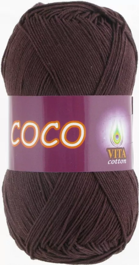 Пряжа vita cotton coco, 100% хлопок, 50гр/240м фото 31