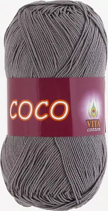 Пряжа vita cotton coco, 100% хлопок, 50гр/240м фото 1