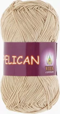Пряжа vita cotton pelican, 100% хлопок, 50гр/330м фото 14