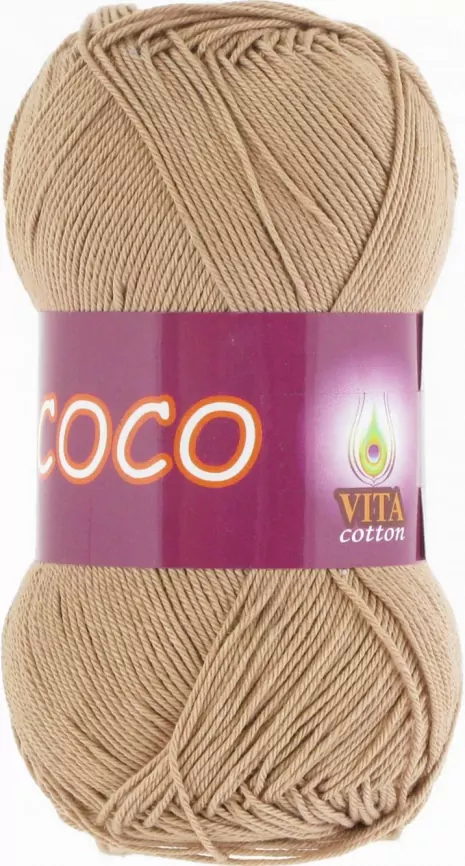 Пряжа vita cotton coco, 100% хлопок, 50гр/240м фото 24