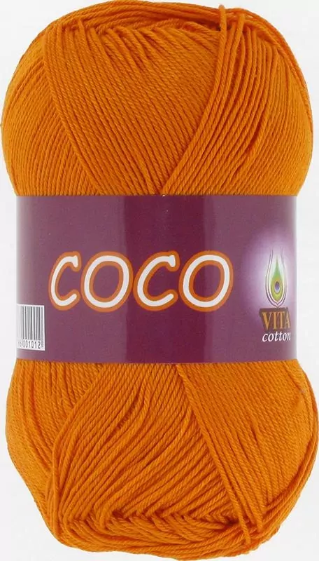 Пряжа vita cotton coco, 100% хлопок, 50гр/240м фото 34
