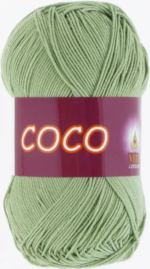 Пряжа vita cotton coco, 100% хлопок, 50гр/240м фото 19