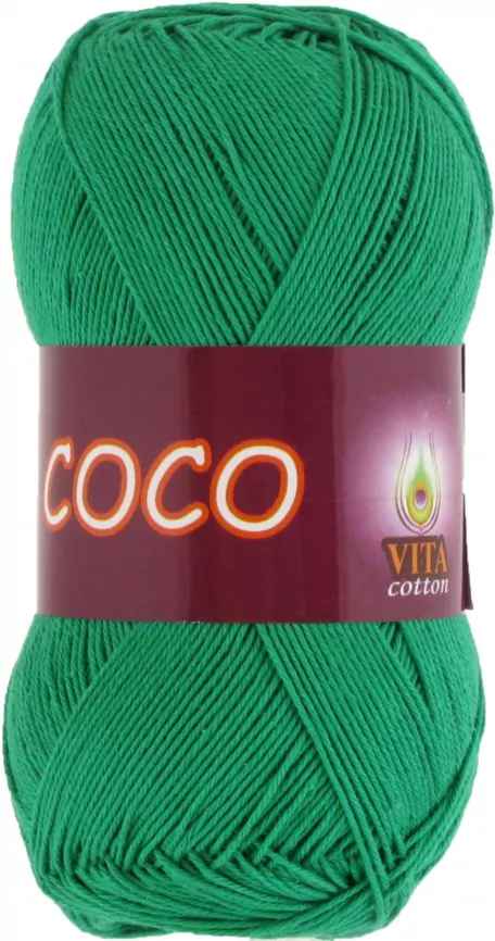 Пряжа vita cotton coco, 100% хлопок, 50гр/240м фото 23