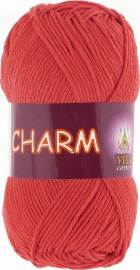 Пряжа vita cotton charm, 100% хлопок, 50гр/106м фото 3