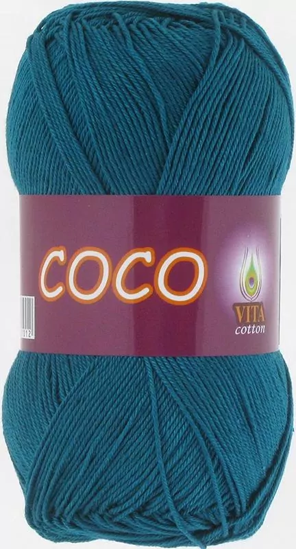 Пряжа vita cotton coco, 100% хлопок, 50гр/240м фото 33
