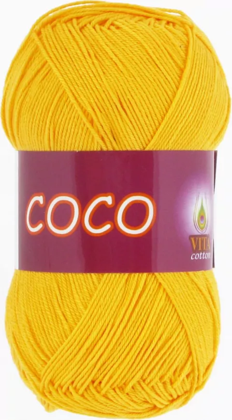 Пряжа vita cotton coco, 100% хлопок, 50гр/240м фото 17