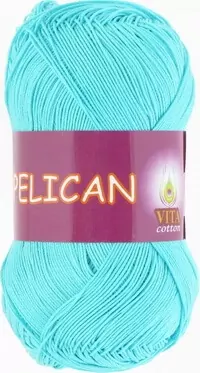 Пряжа vita cotton pelican, 100% хлопок, 50гр/330м фото 22