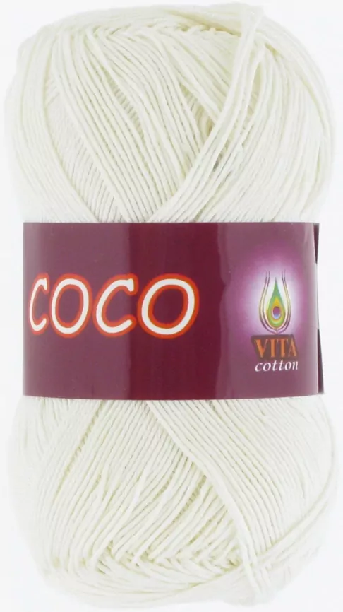 Пряжа vita cotton coco, 100% хлопок, 50гр/240м фото 22