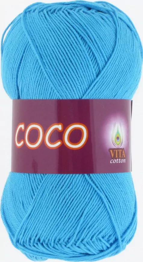 Пряжа vita cotton coco, 100% хлопок, 50гр/240м фото 12