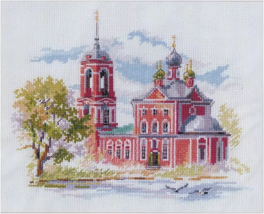 Переславль-залесский. сорокосвятская церковь, набор для вышивания фото 1