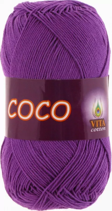 Пряжа vita cotton coco, 100% хлопок, 50гр/240м фото 7
