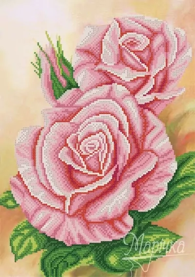 Сладкий запах роз, набор для вышивания фото 1