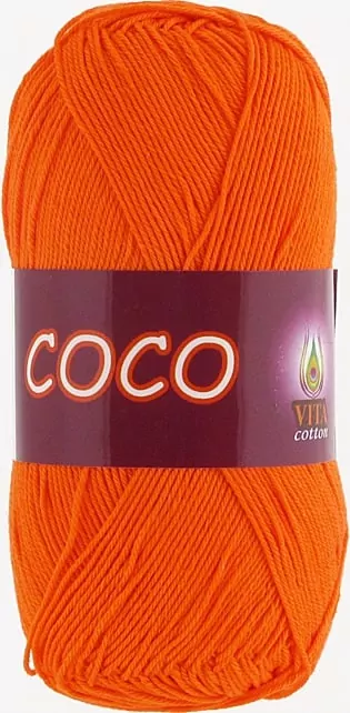 Пряжа vita cotton coco, 100% хлопок, 50гр/240м фото 4