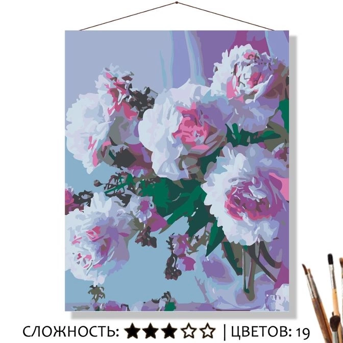 «ЛИЛОВЫЕ ПИОНЫ» фото 1