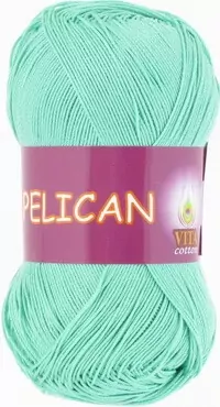 Пряжа vita cotton pelican, 100% хлопок, 50гр/330м фото 10